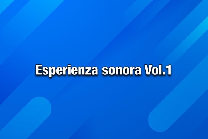 esperienza sonora vol. 1