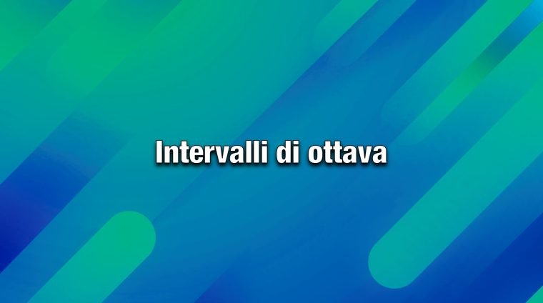 intervalli di ottava