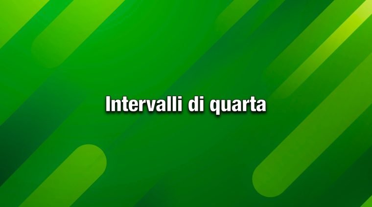 intervalli di quarta